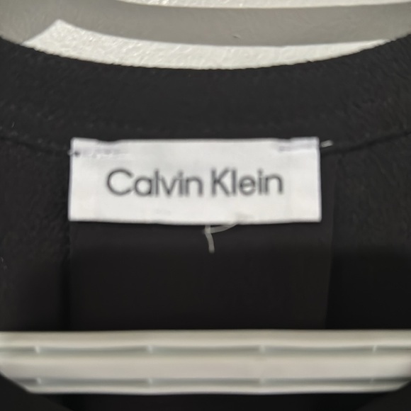 Calvin Klein deep V neck blouse - Picture 2 of 8